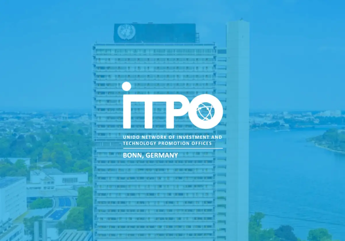 ITPO Logo mit Bild von "Langer Eugene" dahinter